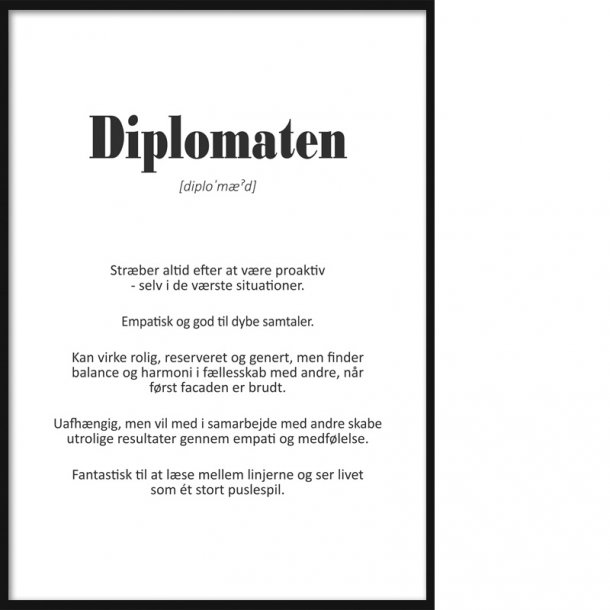Type: Diplomaten