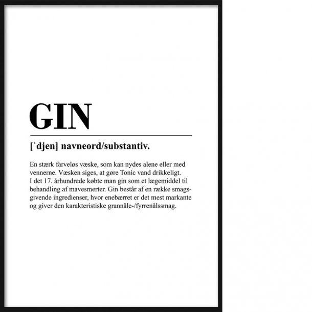 Gin Beskrivelse