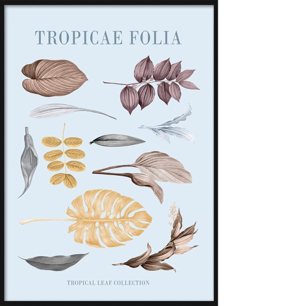 Leaf Collection - Nordic fall plakat