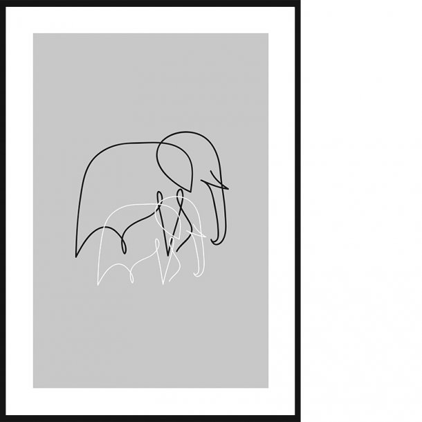 Elefanter Plakat (Gr)