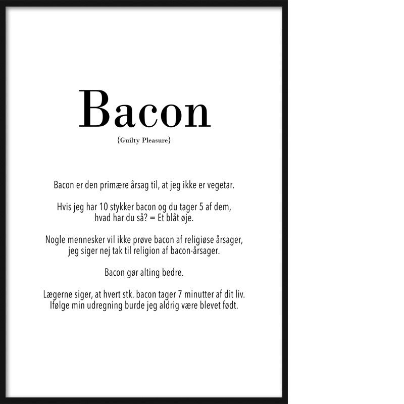 Guilty: Bacon - Tekst - Dasch