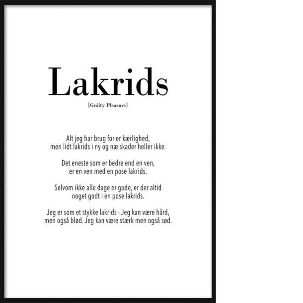 Guilty: Lakrids