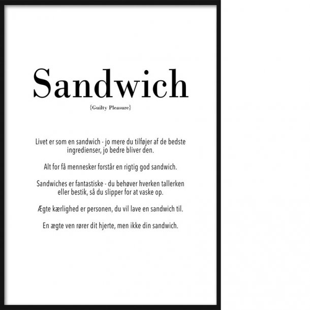 Guilty: Sandwich