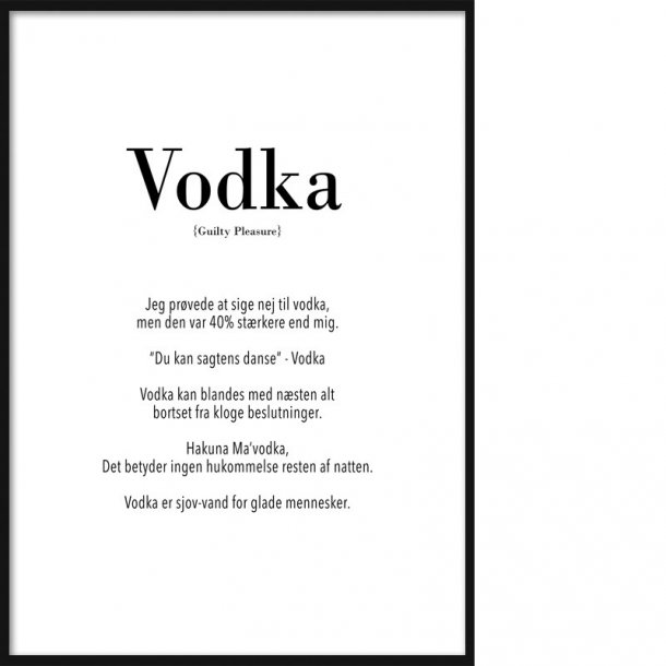 Guilty: Vodka