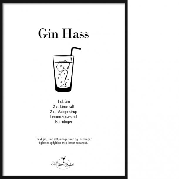 Drink: Gin Hass